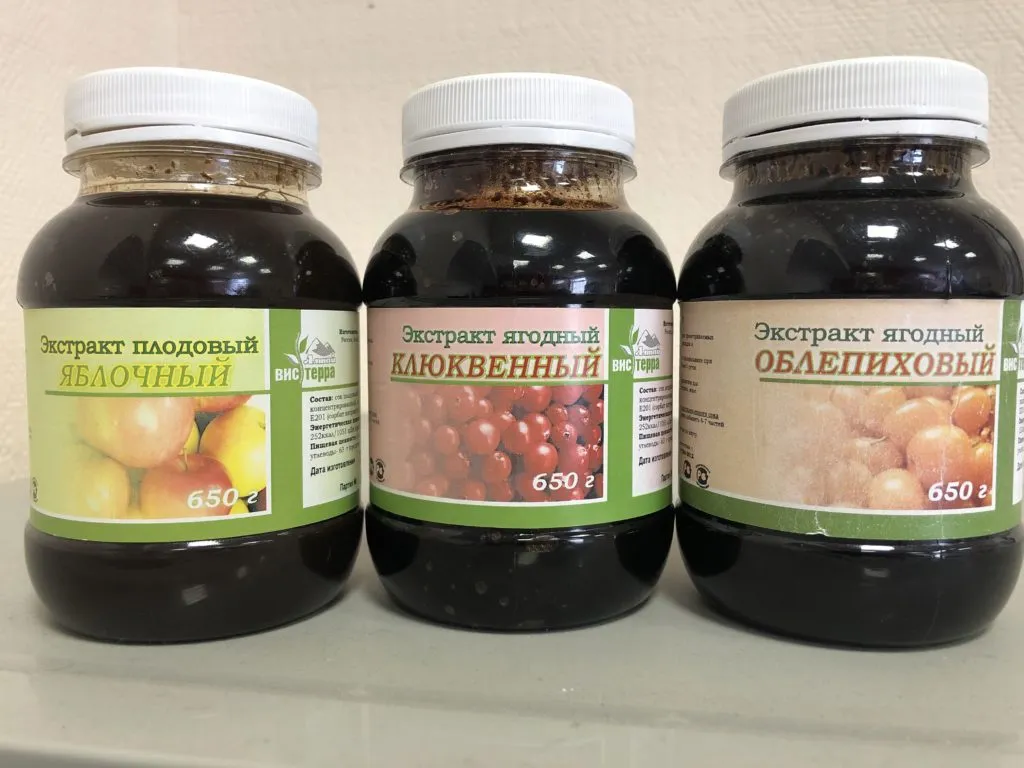 экстракт плодово-ягодный (концентрат) в Москве